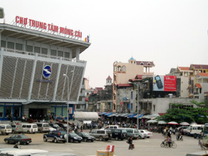 Hình ảnh chợ trung tâm Móng Cái