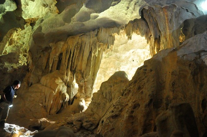 Vẻ đẹp hoang sơ của một trong những hang động mới.